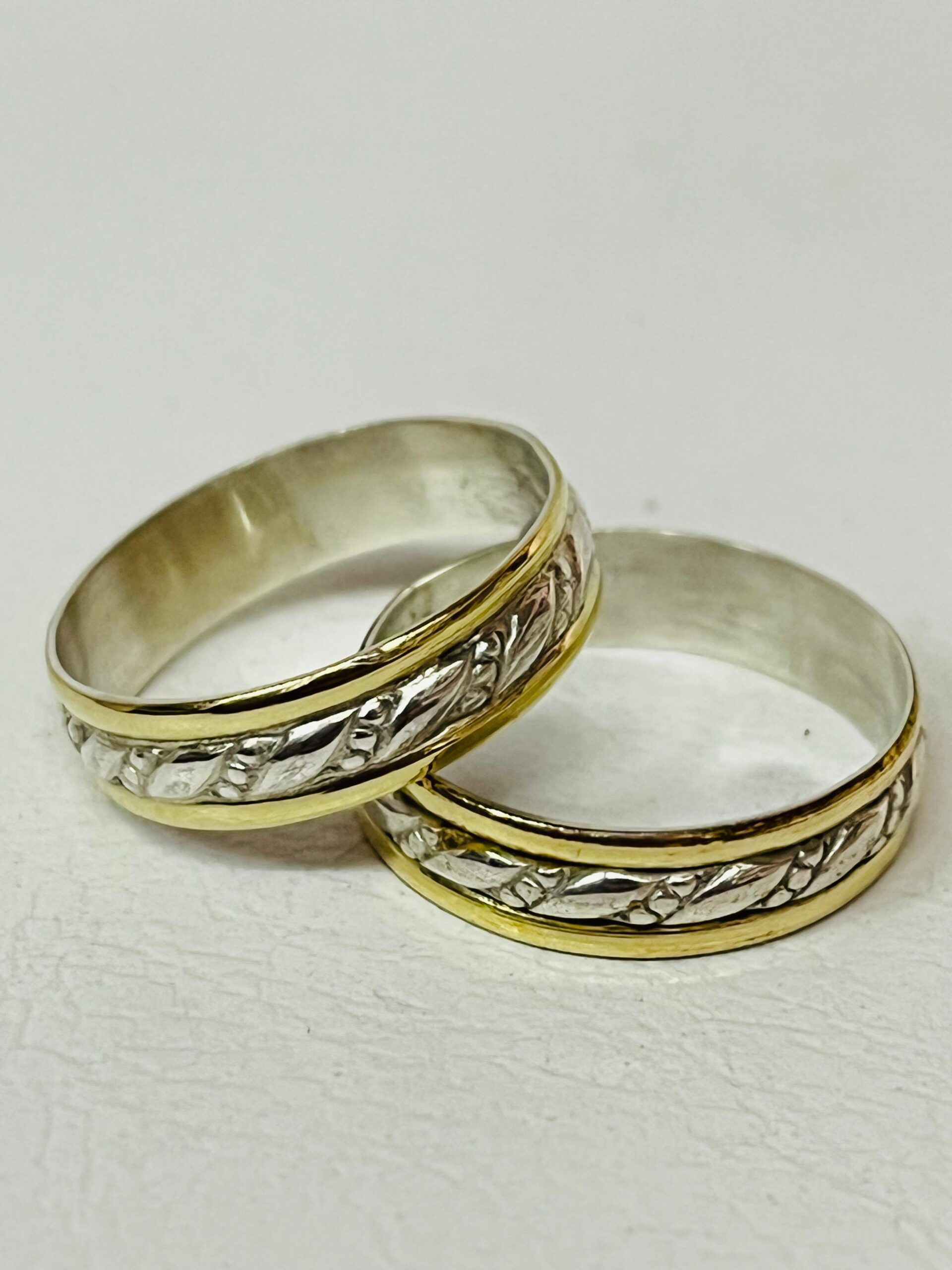 Alianzas facetadas PLATA Y ORO (precio por unidad) Alianzas facetadas PLATA Y ORO (precio por unidad) - Imagen 6