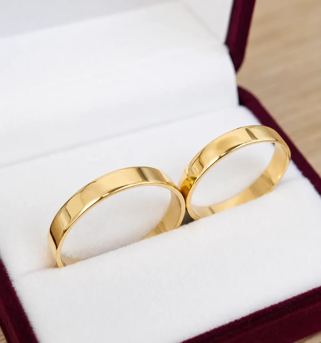 Alianzas cintas de 3 gramos el par ORO 18K (precio por unidad) Alianzas cintas de 3 gramos el par ORO 18K (precio por unidad)