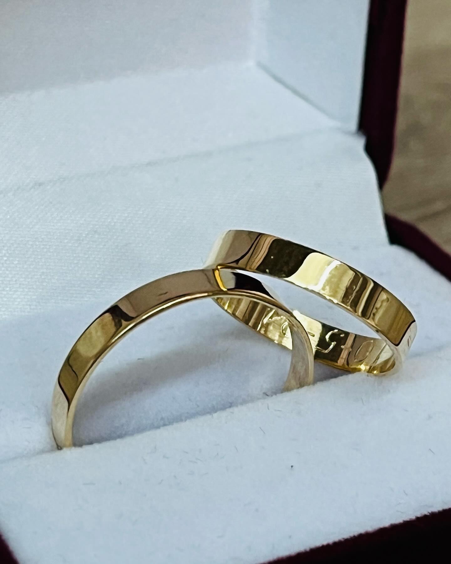 Alianzas cintas de 3 gramos el par ORO 18K (precio por unidad) Alianzas cintas de 3 gramos el par ORO 18K (precio por unidad) - Imagen 6
