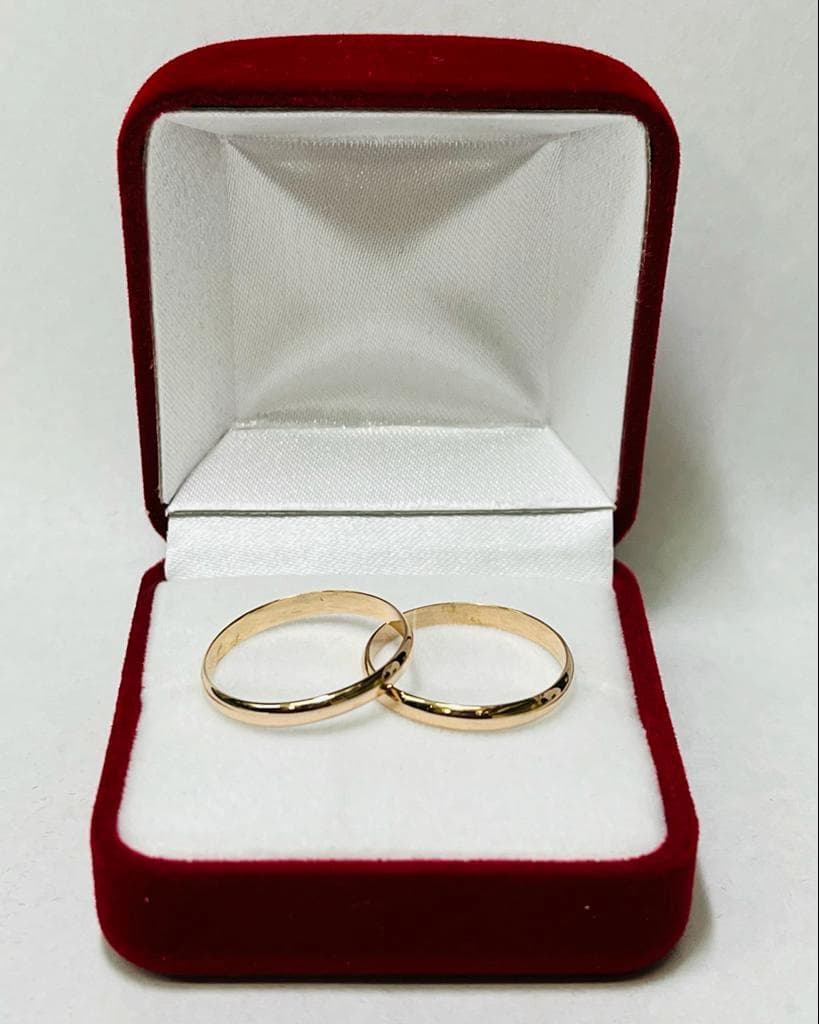 Alianzas media caña 3 gramos el par ORO 18K (precio por unidad) Alianzas media caña 3 gramos el par ORO 18K (precio por unidad) - Imagen 5