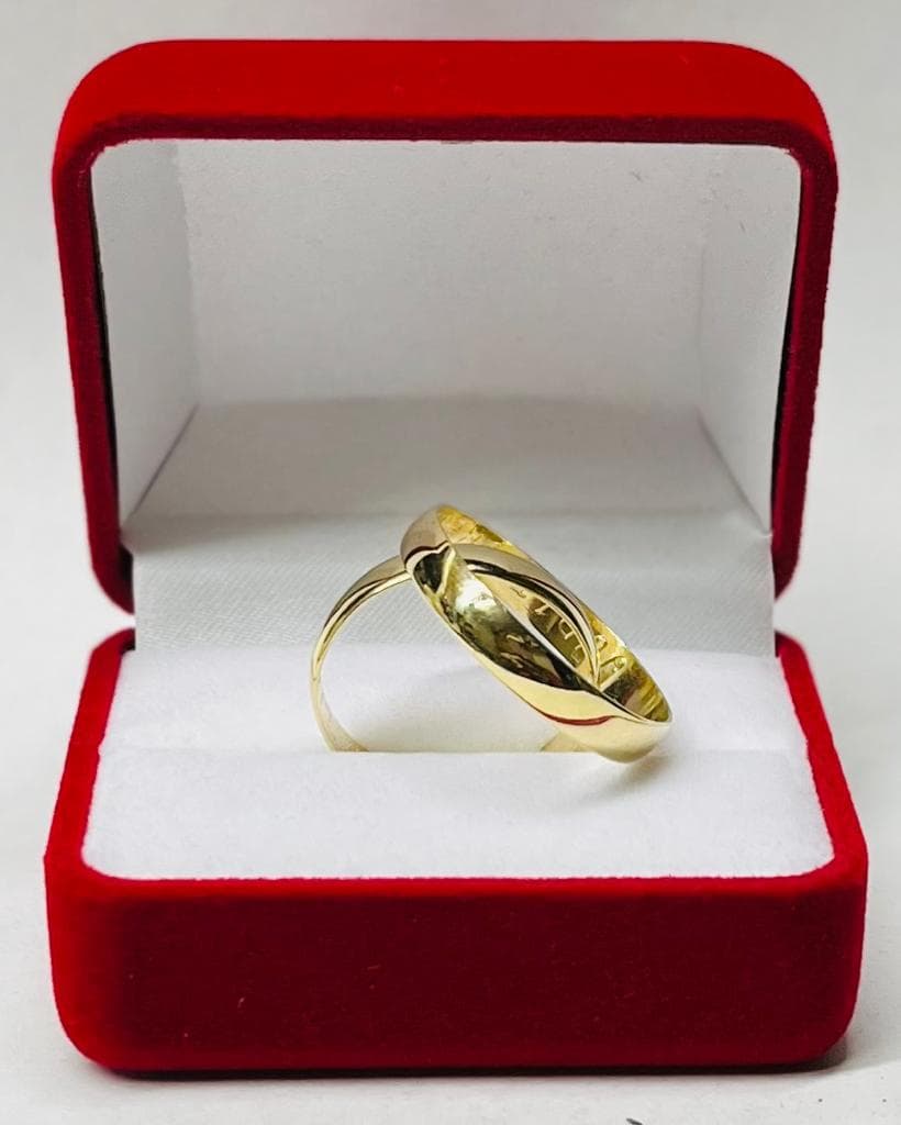 Alianzas media caña ancha 5 gramos el par ORO 18K (precio por unidad) Alianzas media caña ancha 5 gramos el par ORO 18K (precio por unidad) - Imagen 2
