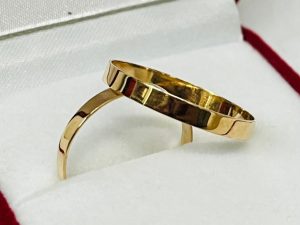 Alianzas cintas finas 2 gramos el par ORO 18K (precio por unidad) Alianzas cintas finas 2 gramos el par ORO 18K (precio por unidad)