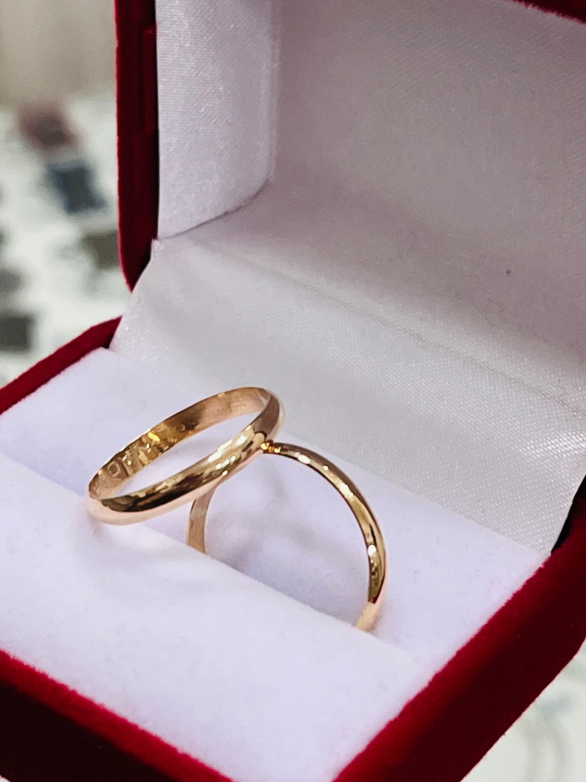 Alianzas media caña 3 gramos el par ORO 18K (precio por unidad) Alianzas media caña 3 gramos el par ORO 18K (precio por unidad) - Imagen 2
