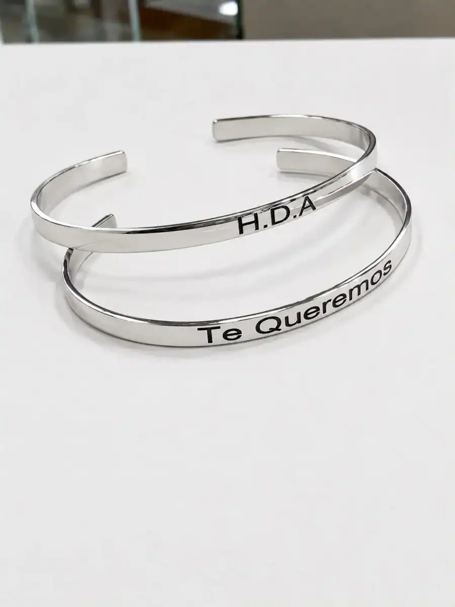 Pulsera con Grabado PLATA 925 Pulsera con Grabado PLATA 925 - Imagen 2