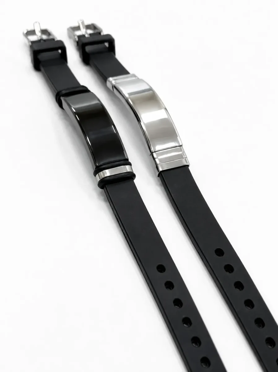 Pulsera Acero y caucho Pulsera Acero y caucho - Imagen 6