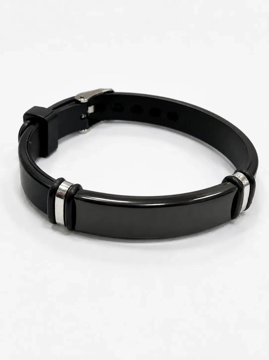 Pulsera Acero y caucho Pulsera Acero y caucho - Imagen 5