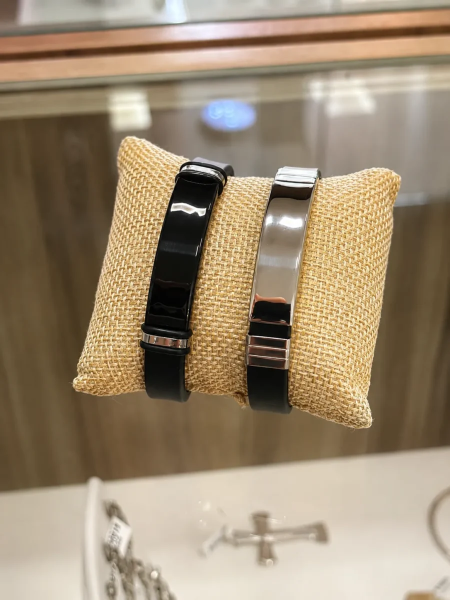 Pulsera Acero y caucho Pulsera Acero y caucho